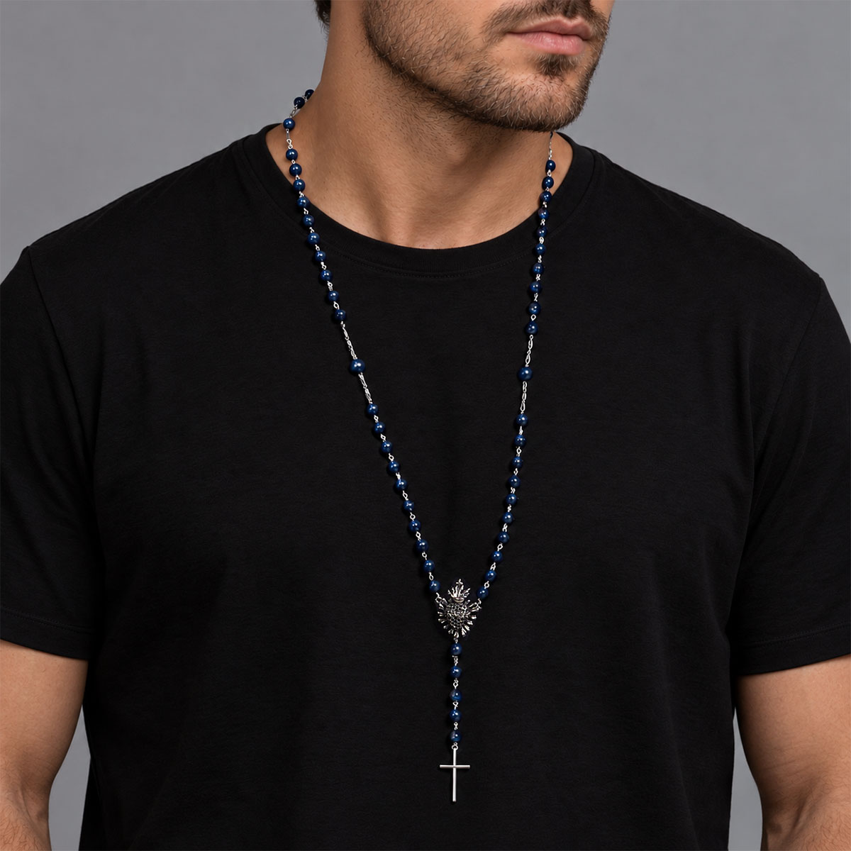 Terço Lapis-Lazuli Sagrado