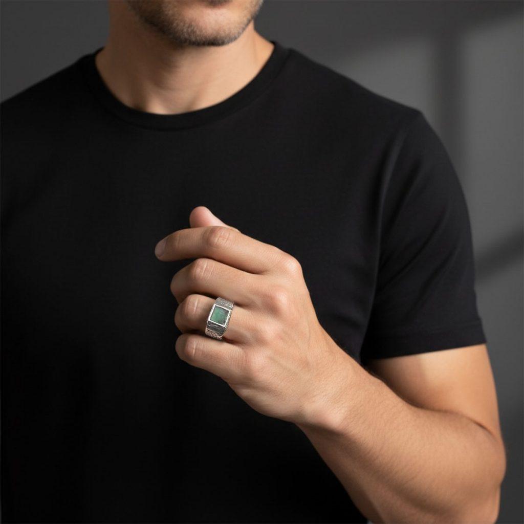 Anel Esmeralda Largo Anel Esmeralda Largo