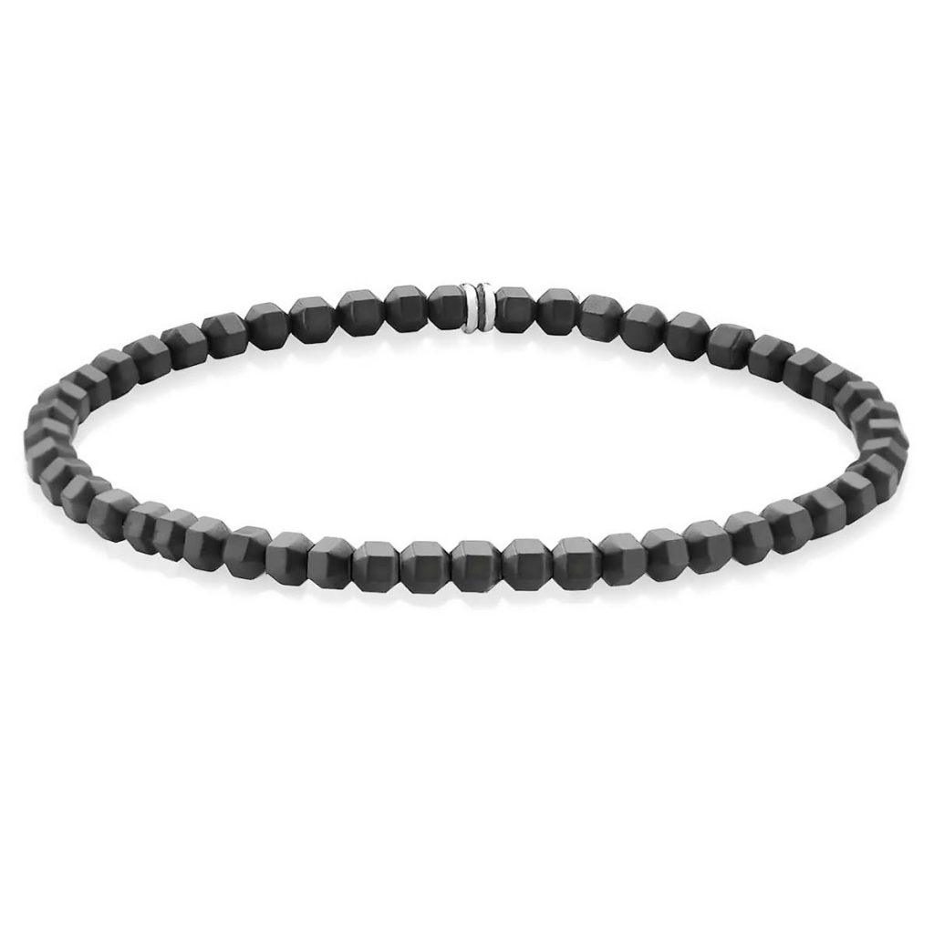 Pulseira Hematita Fosca Média