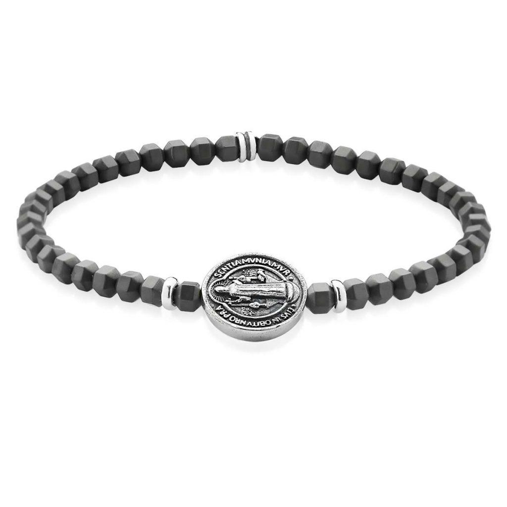 Pulseira Hematita São Bento