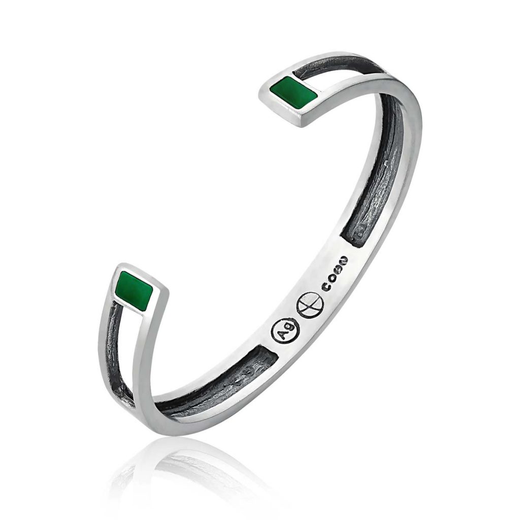 Pulseira Aberta Jade