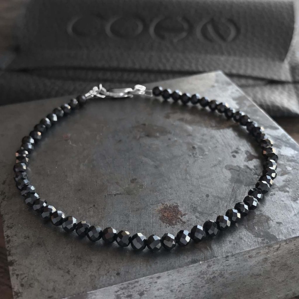 Pulseira Espinélio Facetada