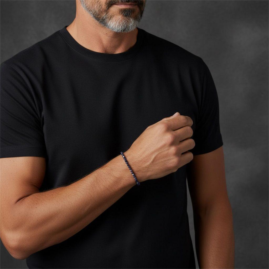 Pulseira Safira Facetada Pulseira Safira Facetada