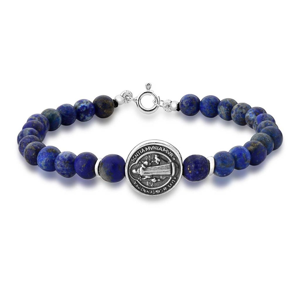 Pulseira Lápis Lazuli São Bento