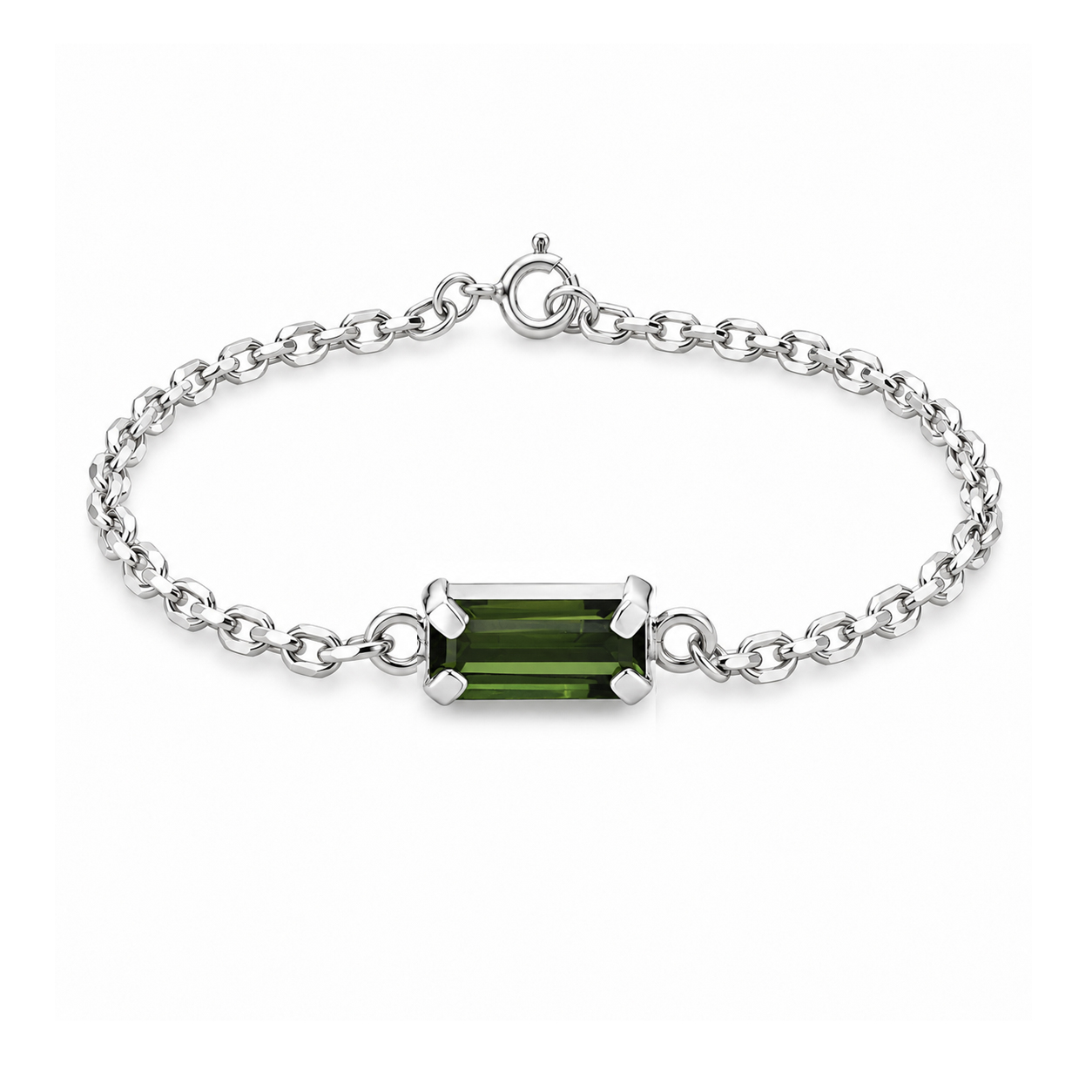 Pulseira Turmalina Retangular