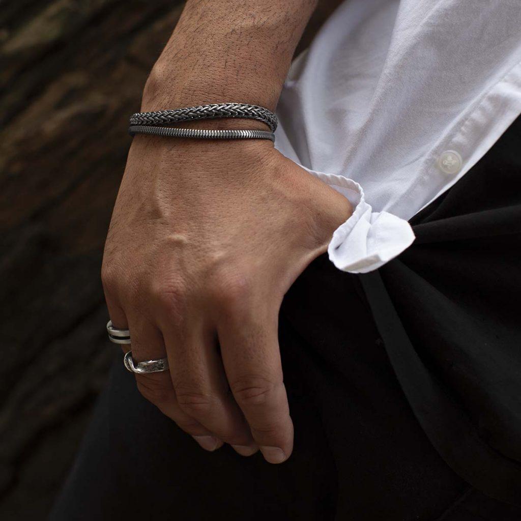 Pulseira Trança Fecho Gaveta