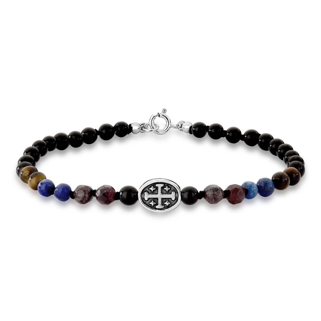 Pulseira Pedras Santa e Cruz