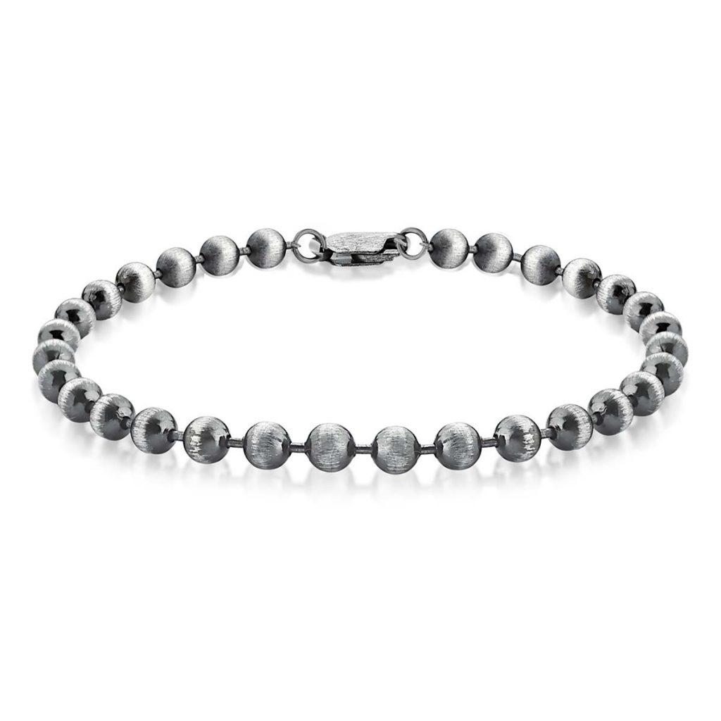 Pulseira Bolas Grande Oxidada