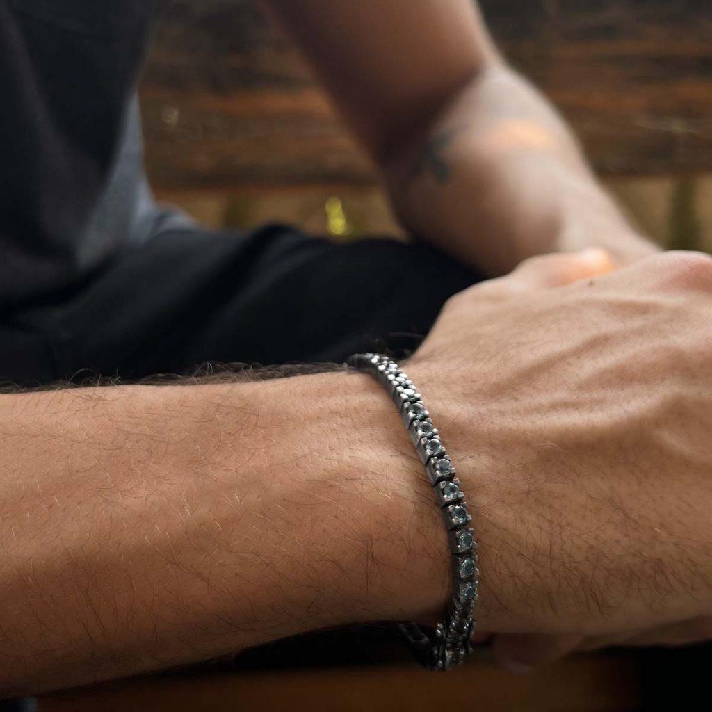 Pulseira Riviera Topázio Black