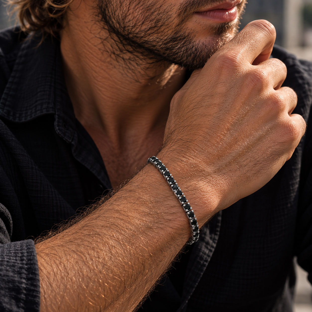 Pulseira Riviera Ônix Black