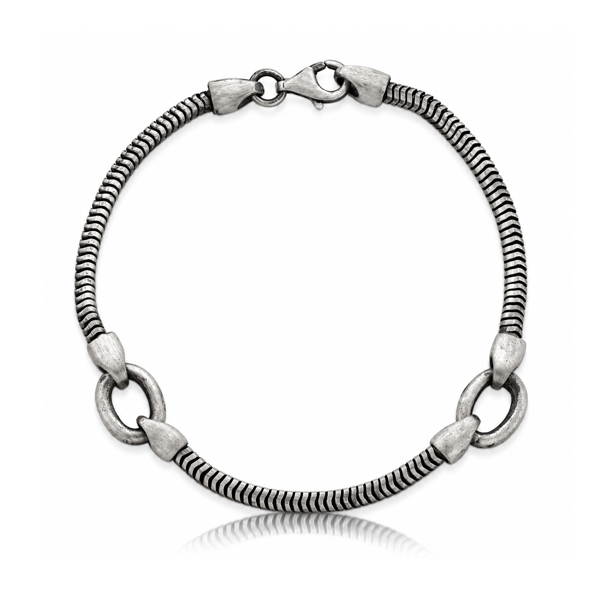 Pulseira Snake 2 Elos Pulseira Snake 2 Elos