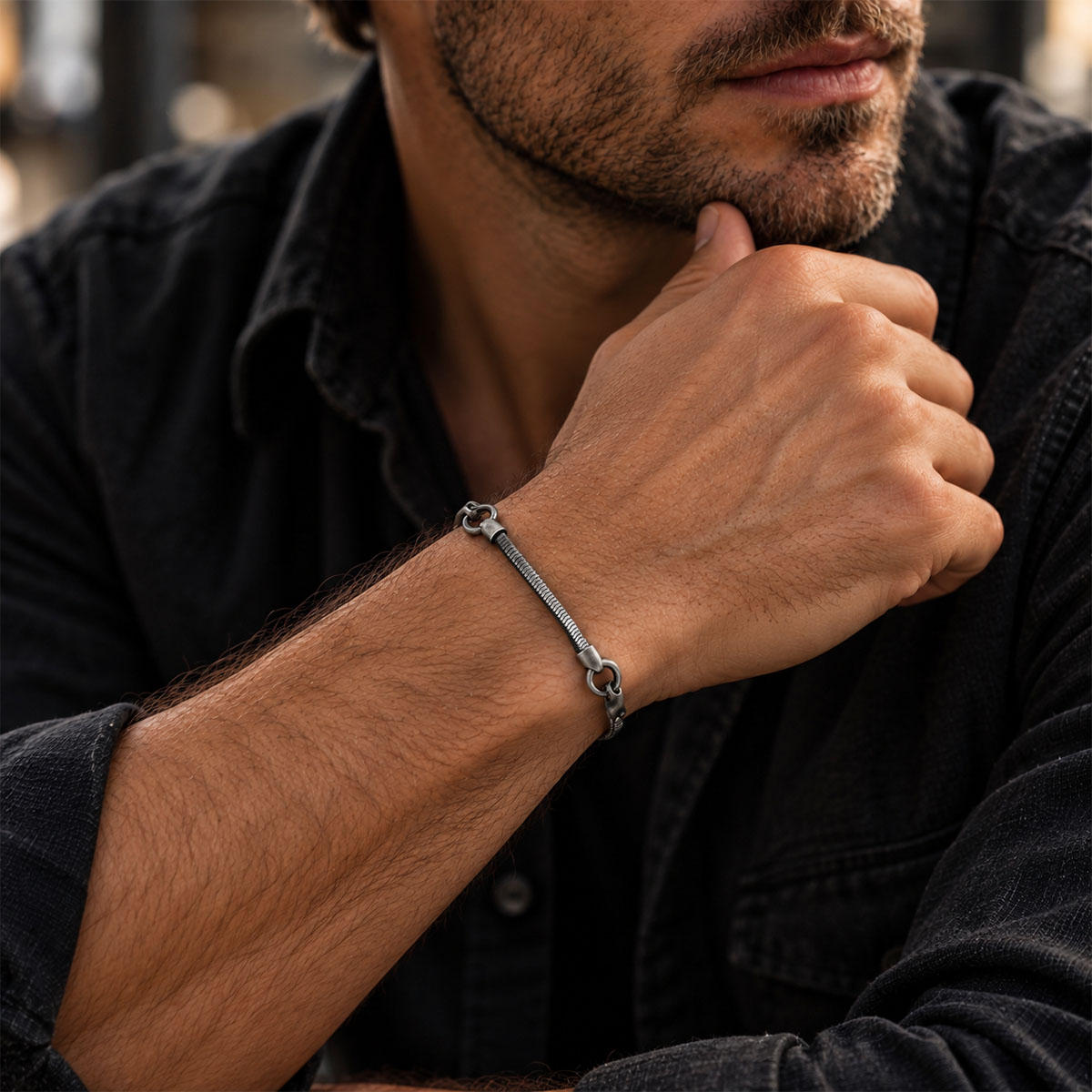 Pulseira Snake 2 Elos
