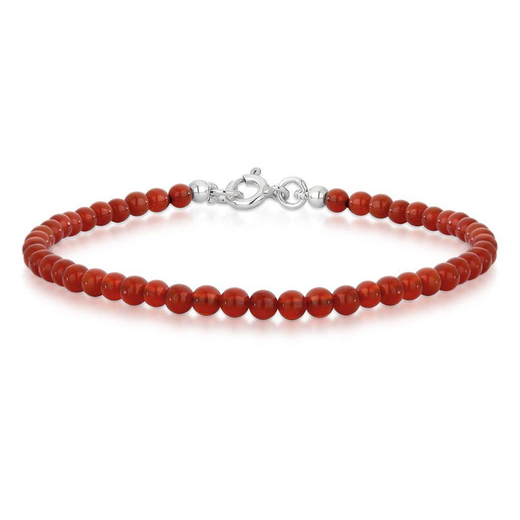 Pulseira Ágata Vermelha