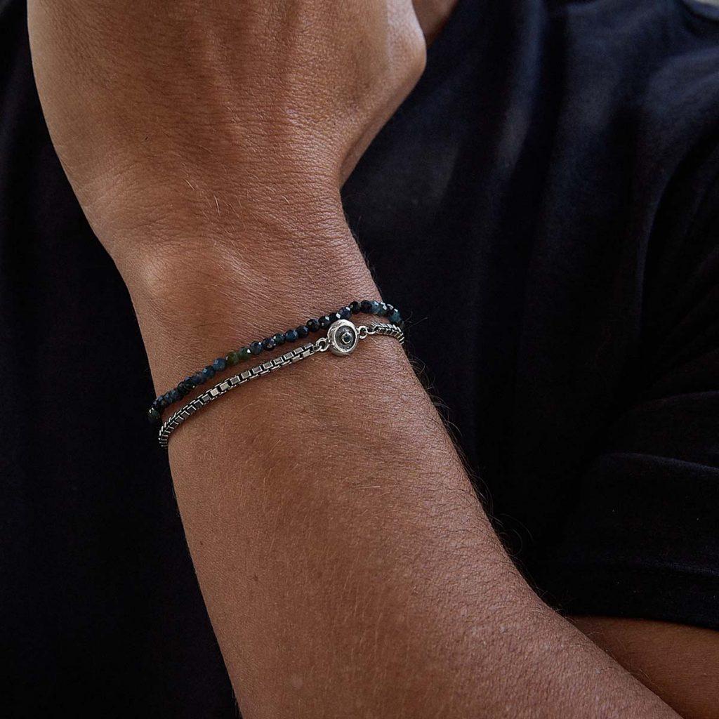 Pulseira Turmalina Facetada