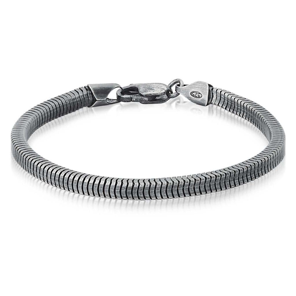Pulseira Snake Quadrada Grossa