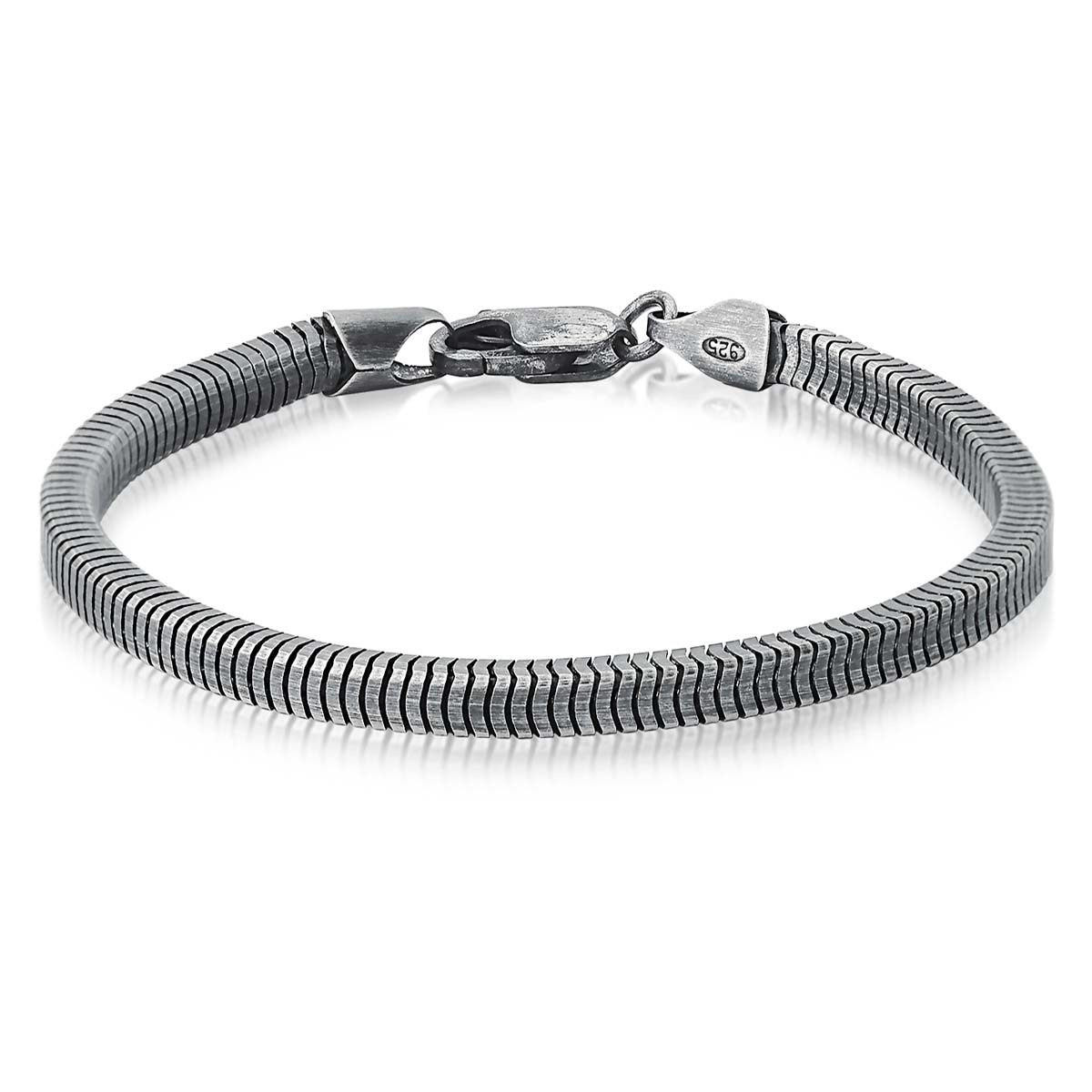 Pulseira Snake Quadrada Grossa