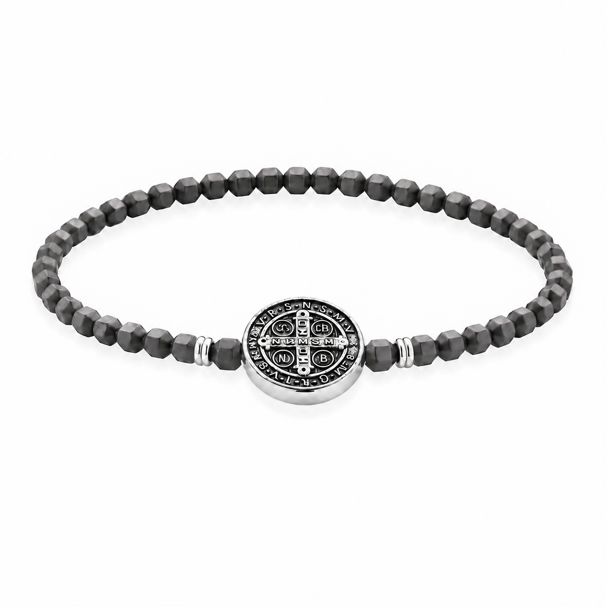 Pulseira Hematita São Bento Pulseira Hematita São Bento