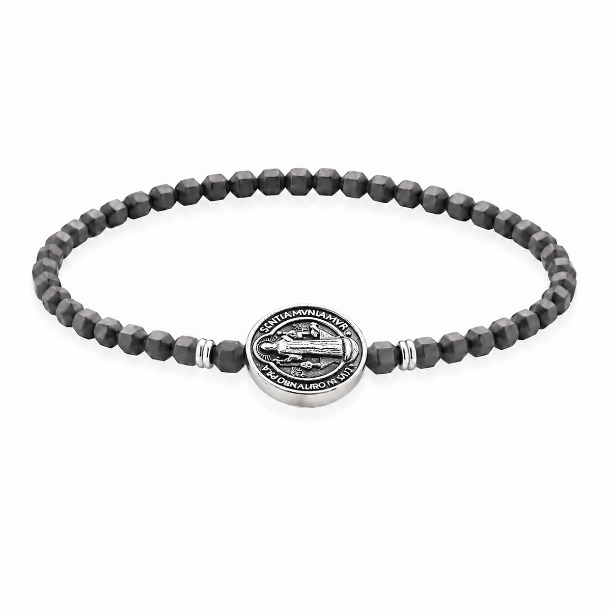 Pulseira Hematita São Bento Pulseira Hematita São Bento