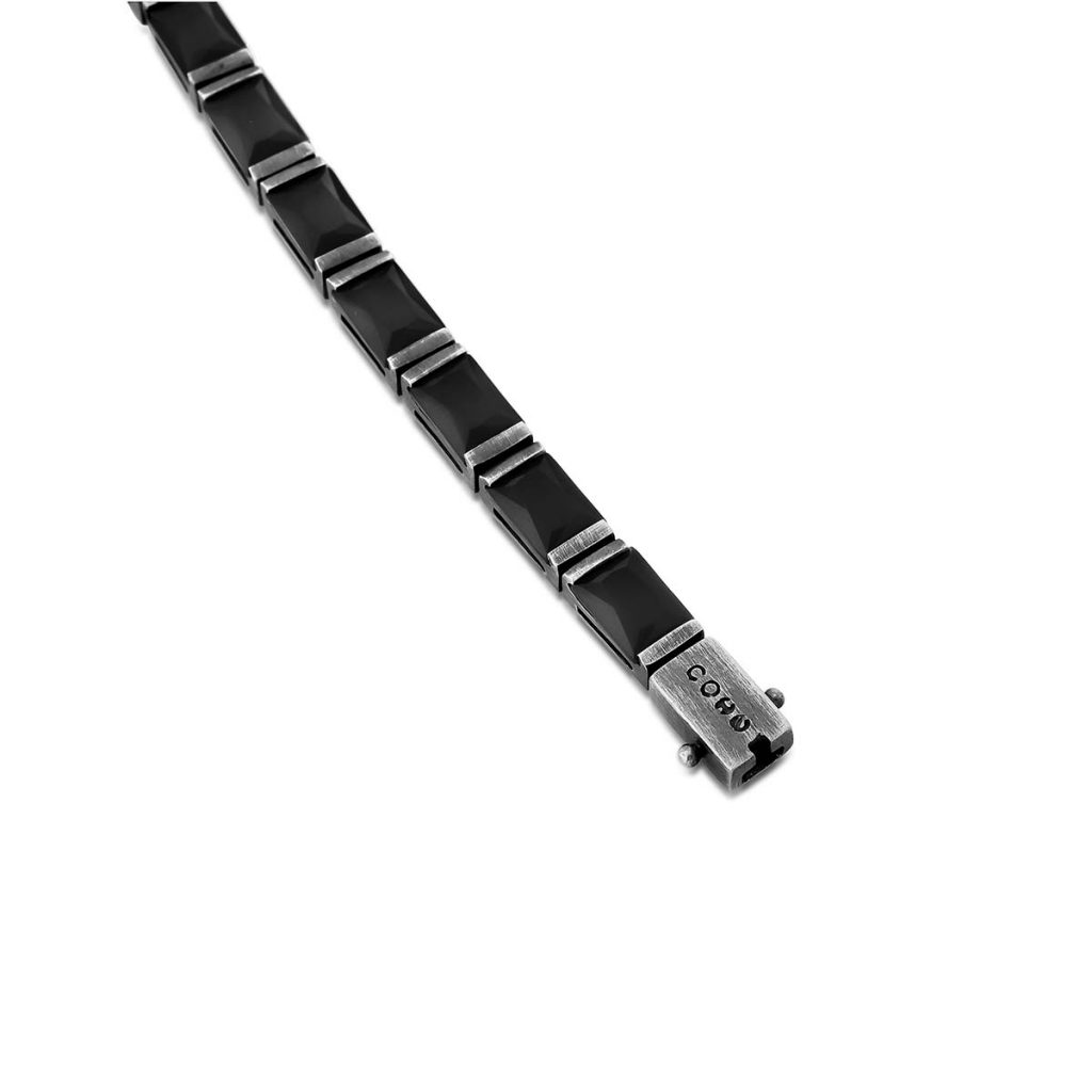 Pulseira Riviera Retangular Ônix