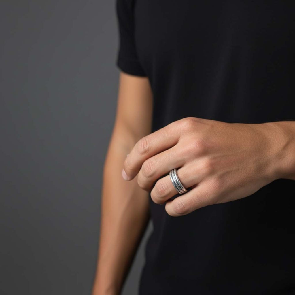 Anel Fios Textura Anel Fios Textura