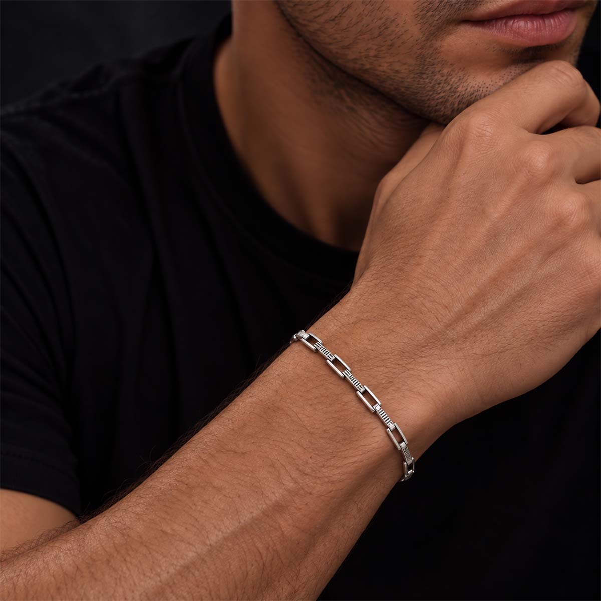 Pulseira Vazada Articulada Pulseira Vazada Articulada
